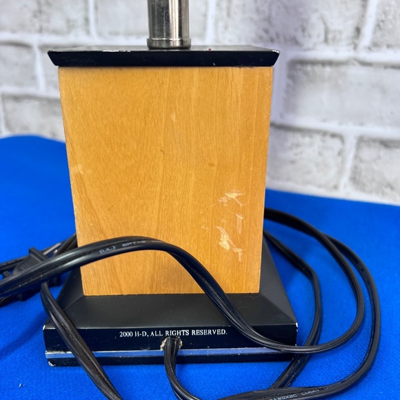 |•HARLEY-DAVIDSON•| Small Woodgrain Lamp Metal HD Logo - Picture 4 of 10